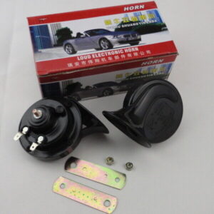 US 2PCS Loud Dual-tone Snail Universal Electric Horn 12V 110 dB Car Truck Auto