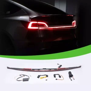 Black Rear Door LED Trunk Tail Light Lamp Fits For Tesla Model Y 2020-2024