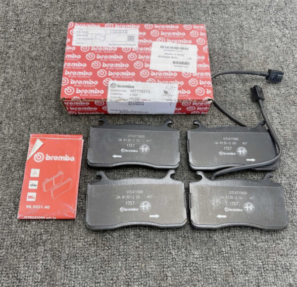 Front Brake Pads Ceramic for Alfa Romeo Giulia Stelvio 2.0L 68400577AA US - Image 5