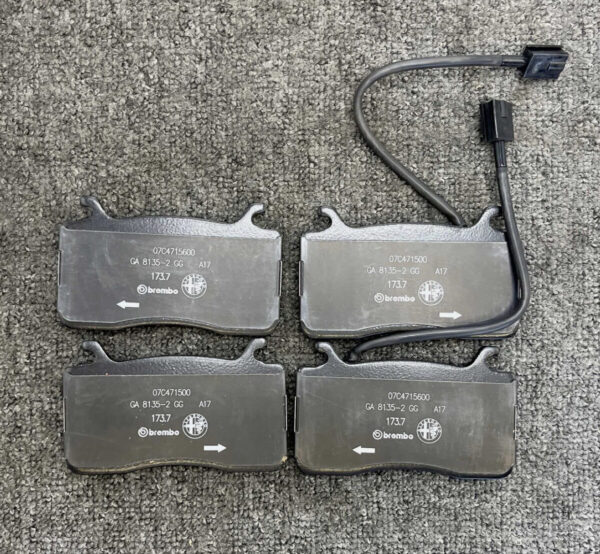 Front Brake Pads Ceramic for Alfa Romeo Giulia Stelvio 2.0L 68400577AA US - Image 3